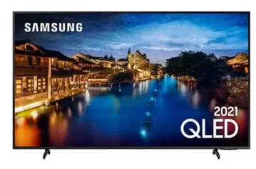 Smart TV QLED 4K Samsung 55", Pontos Quânticos, Tela Ultra-Wide, Alexa built in e Wi-Fi - 55Q60AA - Tv Qled - Magazine Luiza