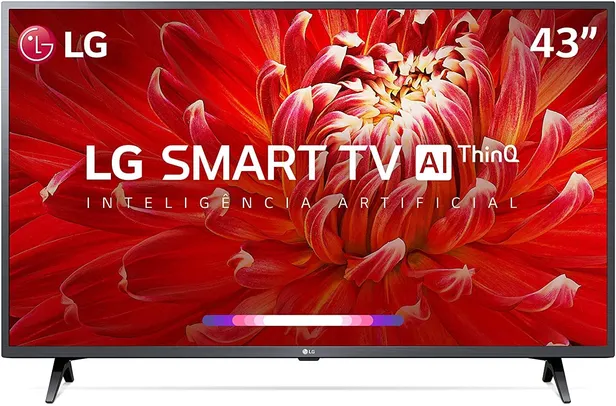 Smart TV LG 43" Full HD 43LM6370 WiFi