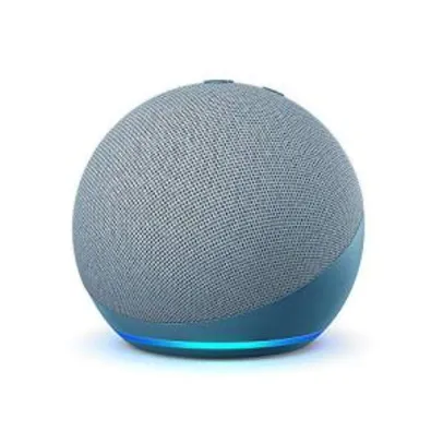 Novo Echo Dot (4ª Geração): Smart Speaker com Alexa - Cor Azul R$379