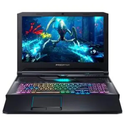 Notebook Gamer Acer Predator Helios 700 PH717-71-70T4 Intel® Core™ i7-9750H GeForce RTX™ 2080 8GB 512 SSD 1TB 32GB RAM