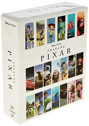Coleção Pixar 2018 (20 DVDs) | R$ 120