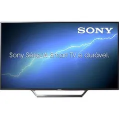 [AME] Smart TV LED 40" Sony KDL-40W655D Full HD com Conversor Digital 2 HDMI 2 USB POR R$ 1186( com ame)