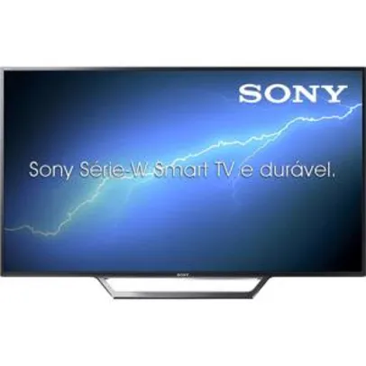 [AME] Smart TV LED 40" Sony KDL-40W655D Full HD com Conversor Digital 2 HDMI 2 USB POR R$ 1186( com ame)