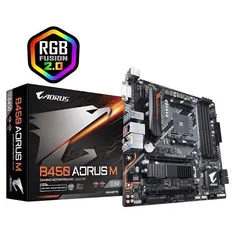 Placa Mãe AM4 Gigabyte B450 aorus M 