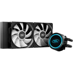 Water Cooler DeepCool Gammaxx L240T, LED Blue 240mm, Intel-AMD, DP-H12RF-GL240TB