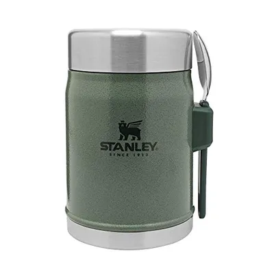 The Legendary Food Jar + Spork 400 ml Hammertone Green