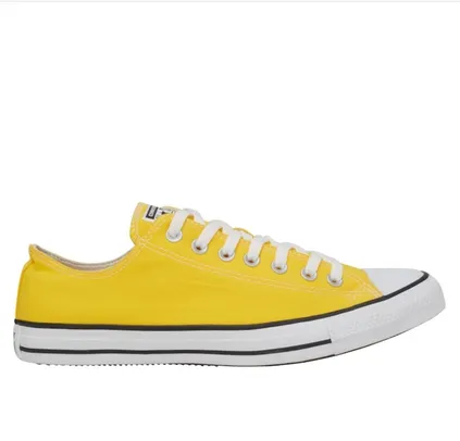 Tênis Converse All Star Chuck Taylor Lona Amarelo