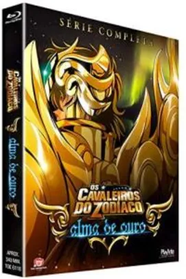 BluRay - Os Cavaleiros do Zodíaco - Alma de Ouro - Série Completa - R$178