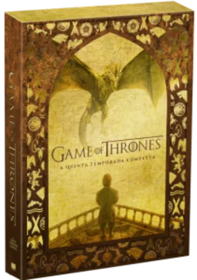 [SARAIVA]DVD Game Of Thrones - 5ª Temporada - 5 Discos