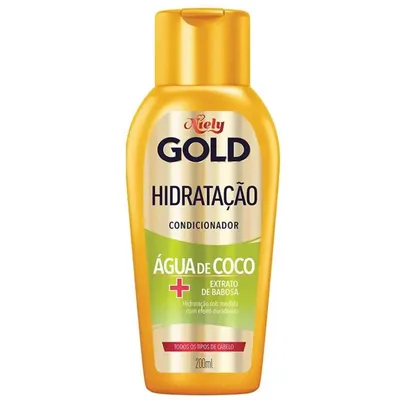 Condicionador Niely Gold Hidratação Milagrosa Água de Coco 200ml