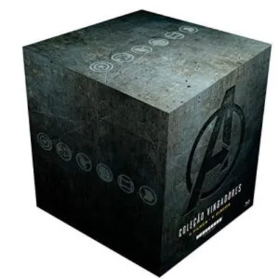 Coleção Vingadores 4 Filmes (9 Discos) [Blu-ray] - Steelbook | R$ 437,08