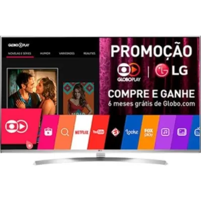 Smart TV LED 3D 55" LG 55UH8500 Ultra HD 4k - R$ 5.687,99