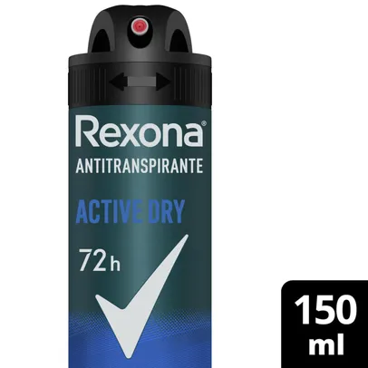 Desodorante Rexona Men Active Dry Aerossol 150ml