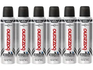 Desodorante Aerosol Antitranspirante Masculino - 6 Unidades | R$40