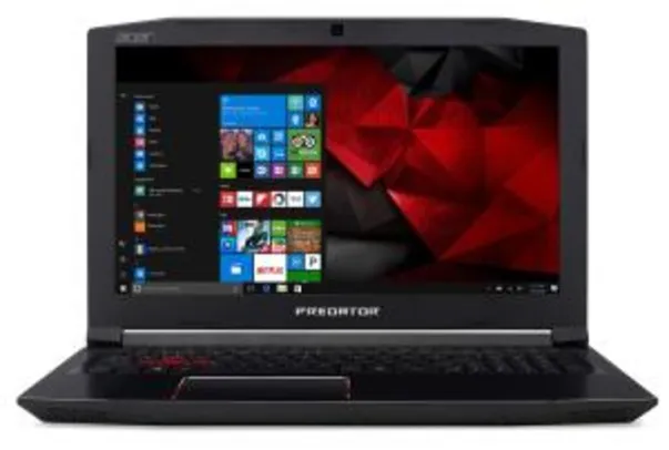 Notebook Gamer Acer Predator Helios 300 G3-572-75L9  R$ 4883