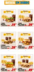 Burguer King - Batata em Dobro | R$20