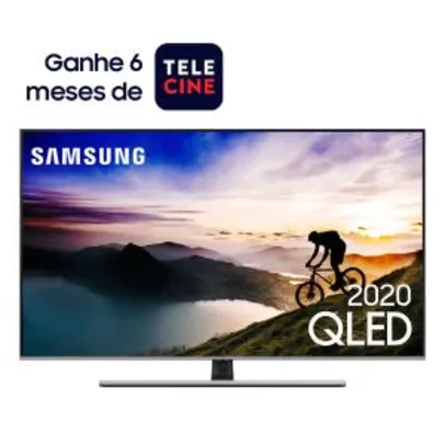 Smart TV 55" QLED 4K Q70T + 6 meses telecine | R$3099