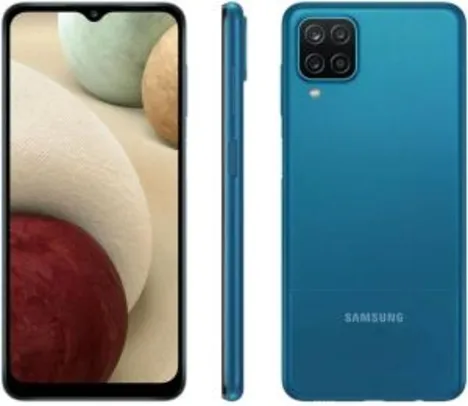 [C.Ouro] Smartphone Samsung Galaxy A12 Octa-Core 64GB | Todas as Cores | R$1000