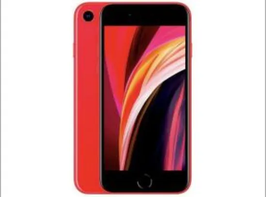 iPhone SE Apple 64GB (PRODUCT) RED 4,7” 12MP iOS | R$2499