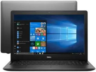 Notebook Dell Inspiron 15 3000 Intel Core i3 4GB - 256GB SSD 15,6” Windows 10 - R$2849