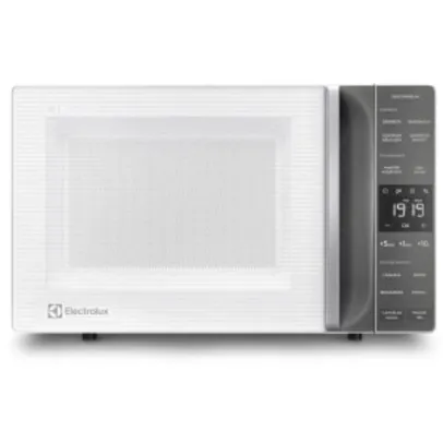 Micro-ondas Electrolux Efficient ME23S, 23 Litros, Branco – 110 Volts