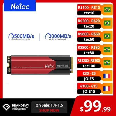 Netac SSD M2 NVMe SSD 1tb M.2 NVMe PCIe 