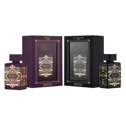 Perfumes Lattafa Bade'e Al Oud Glory & Ametista 100ml