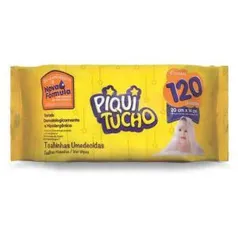 Promo C/24 Lenços Umedecidos Piquitucho Premium 120Unid Cada por R$ 20