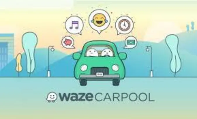 Recompensas 2 Viagens Gratuitas no Waze Carpool