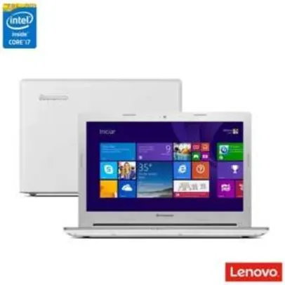 [Fast Shop] Notebook Lenovo Core i7-4500U, 16GB, 1TB, Tela de 14”, NVIDIA GeForce 820M - R$2542