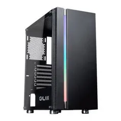 Gabinete Gamer Galax Quasar RGB, Mid Tower, Vidro Temperado, S-Fan, GX600