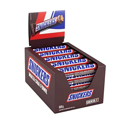 Snickers Original Mars 12X20X45g Mars Sabor Chocolate