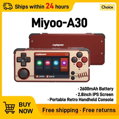 [Taxas Inclusas] Console Retrô MIYOO MIYOO A30  64GB