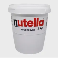 Balde nutella  3kg