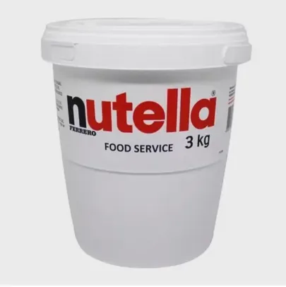 Balde nutella  3kg