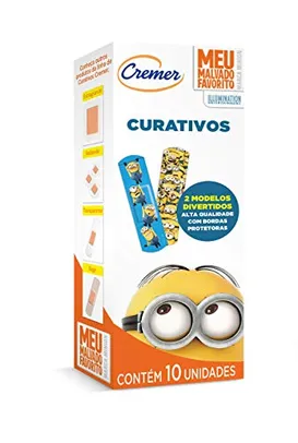 Curativo Minions 10 Unidades, Cremer