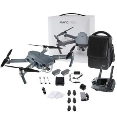 Drone DJI Mavic Pro Fly More Combo - R$4769