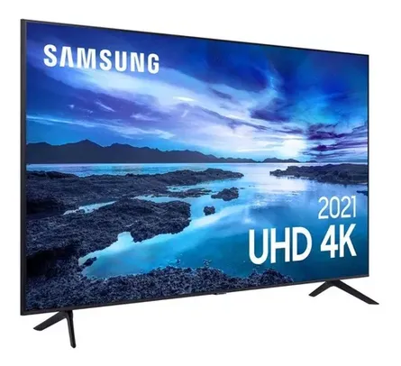 [Santander] Smart TV Samsung UN60AU7700GXZD LED Tizen 4K 60" 100V/240V