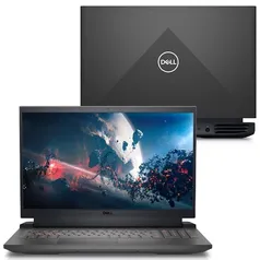 Notebook Gamer Dell G15-i1200-U10P 15.6 FHD 12ª Geração Intel Core i5 8GB 256GB SSD NVIDIA RTX 3050