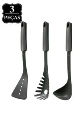 Kit COZA 3Pcs Utensilios Utility - R$12