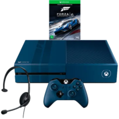 [Microsoft/Méliuz] Xbox One 1TB Forza 6 Edição Exclusiva - R$1.549