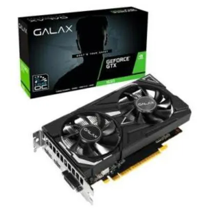 Placa de vídeo Nvidia Galax EX Plus GeForce GTX 1650 | R$1099 12x s/ juros