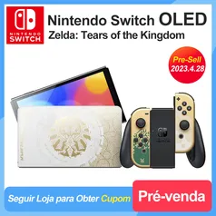 Nintendo switch OLED: Edição do The Legend of Zelda Tears of the Kingdom 