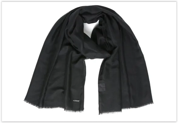 Lenço Pashmina Básico Preto | R$16