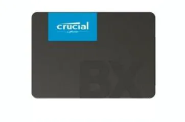 SSD Crucial BX 500, 120GB, SATA | R$150