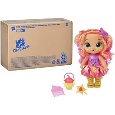 Baby Alive GloPixies Doll, Tia Twinkle, Glowing Pixie Doll Toy for Kids Ages 3 and Up, Interactive 1