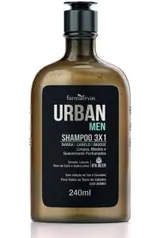 [Prime] Shampoo Urban Men IPA 3X1, Urban, Incolor, 240 Ml