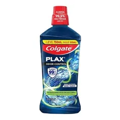 Enxaguante Bucal Colgate Plax Odor Control Zero Álcool 750ml