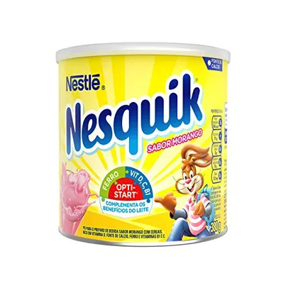 Nesquik Achocolatado Em Pó Morango 380G