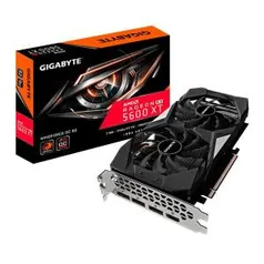 PLACA DE VIDEO GIGABYTE RADEON RX 5600 XT 6GB WINDFORCE OC 192-BIT | R$1.715